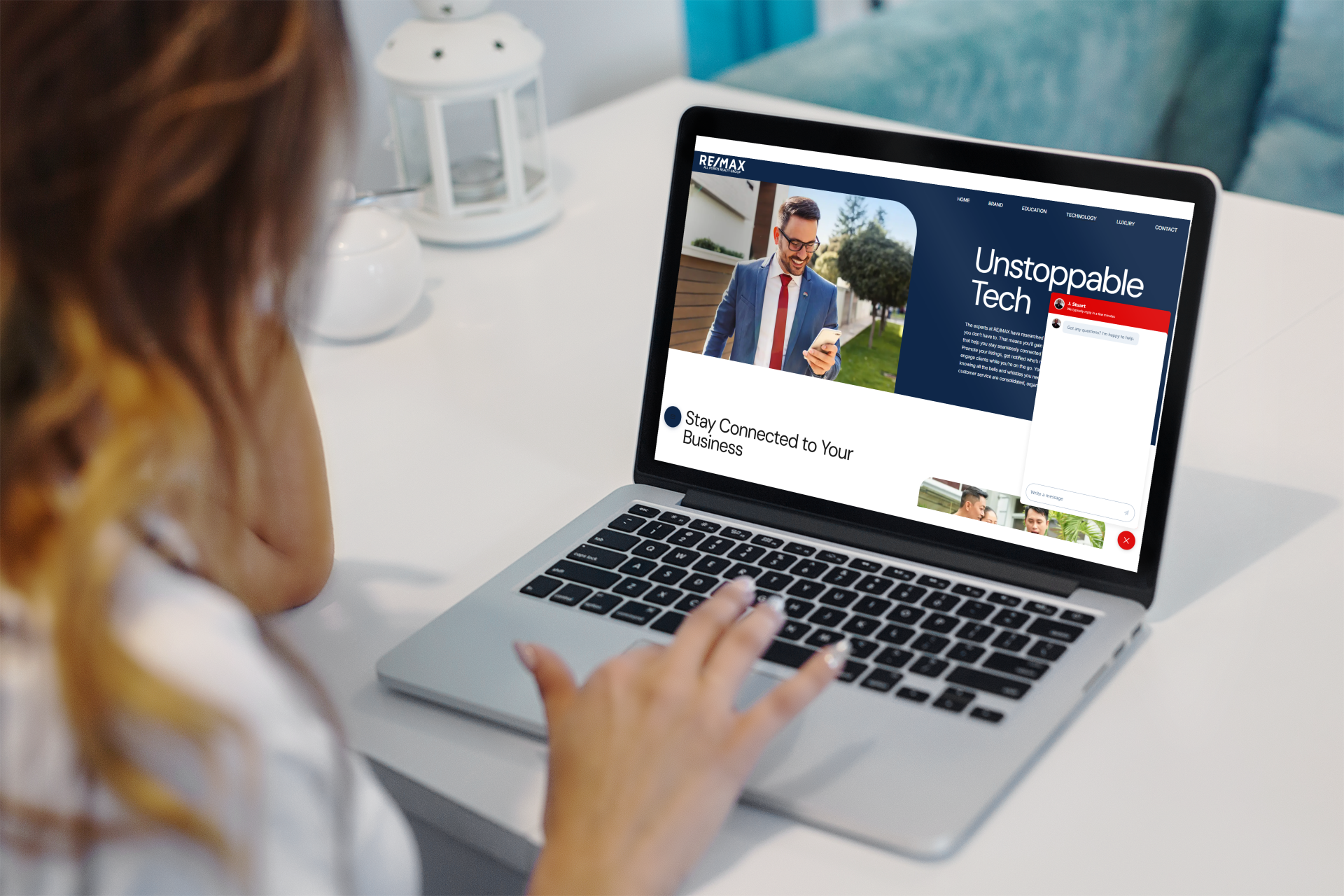 Update Boost in Live Chat Engagement on Real Estate Recruitment Careers Websites & Landing Pages
